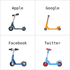 Patinete emoji