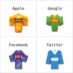 Kimono emojis