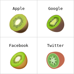 Kiwi fruit emoji