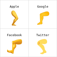 Pierna Emojis