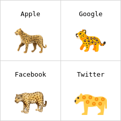 Luipaard emoji