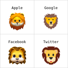 Lion face Emojis
