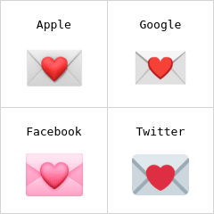 Lettera d’amore Emoji