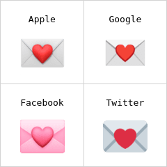 Love letter emoji