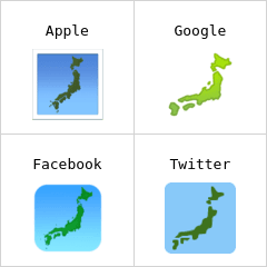 Map of Japan emoji