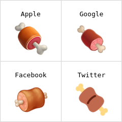 Meat on bone emoji