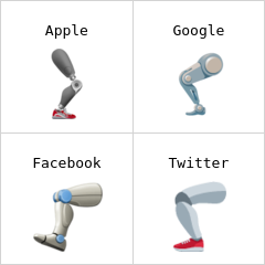Beinprothese Emoji