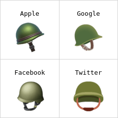 Casque militaire emojis