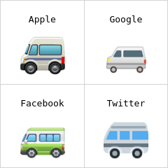 Minibus emoji