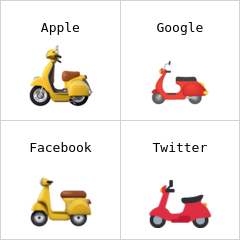 Motorroller Emoji