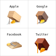 Mouse trap emoji