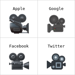 Movie camera emoji