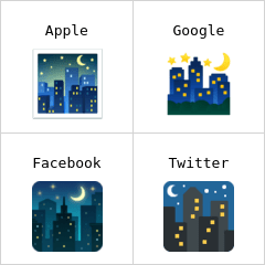 Nuit étoilée emojis