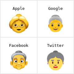老奶奶 表情符号