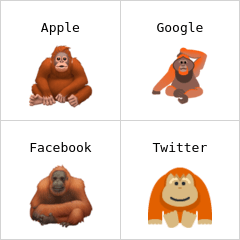 Orangutan emoji