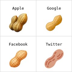 Peanuts emoji