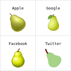 Pear emoji