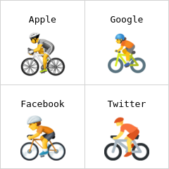 騎自行車 表情符號