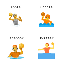 Person playing water polo emoji