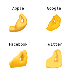 Dedos unidos Emojis