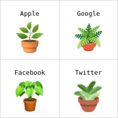 Pianta in vaso Emoji