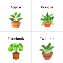 Potted plant emoji