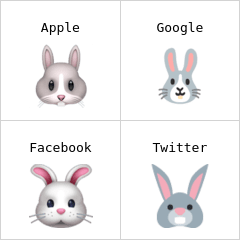 Rabbit face emoji