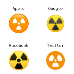 Simbolo della radioattività Emoji