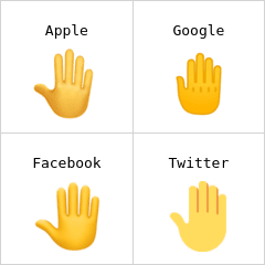 Dorso de la mano Emojis