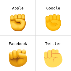 Erhobene Faust Emoji