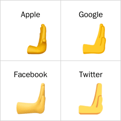 Sağa iten el emoji