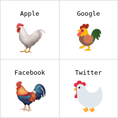 Coq emojis