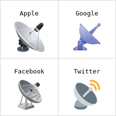 Antenne satellite emojis