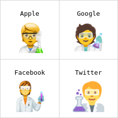 Wissenschaftler(in) Emoji