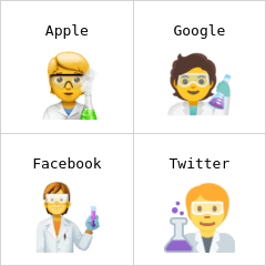 Wissenschaftler(in) Emoji