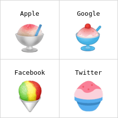 Raspadinha de gelo emoji