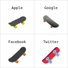 Skateboard Emoji