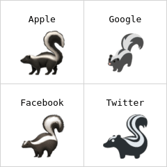 Skunk emoji