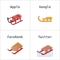 Trineo Emojis