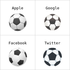 Futbol topu emoji