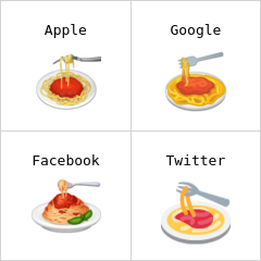 義大利麵 表情符號