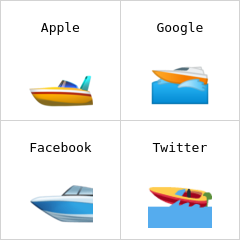Schnellboot Emoji