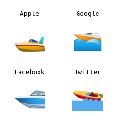 Motoscafo Emoji