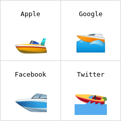 Schnellboot Emoji