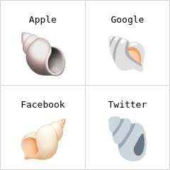 Spiral shell emoji