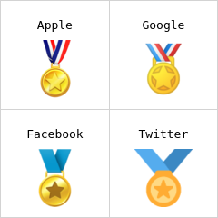 Medalha esportiva emoji