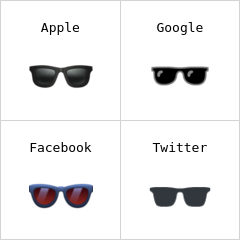 Güneş gözlüğü emoji