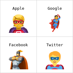 Superheld(in) Emoji