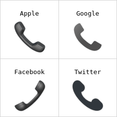 Auricular de teléfono Emojis