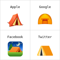 帐篷 表情符号